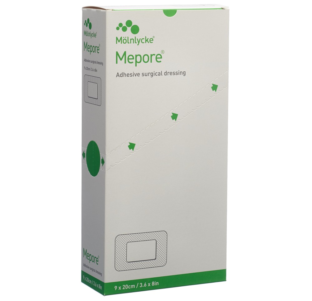 MEPORE pans vulnér 20x9cm couss 15x5cm (n) 30 pce