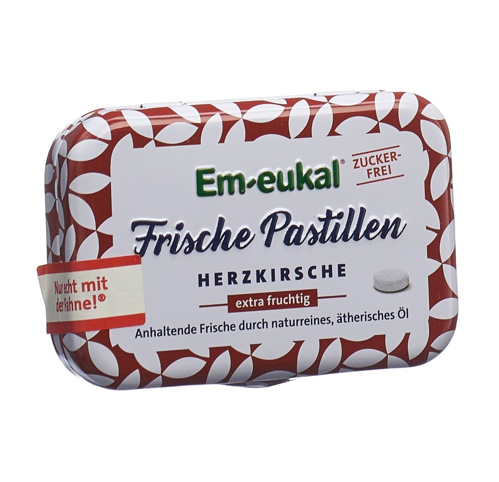 SOLDAN EM-EUKAL past fraîches cerise s sucre 20 g SOLDAN EM-EUKAL past fraîches cerise s sucre 20 g