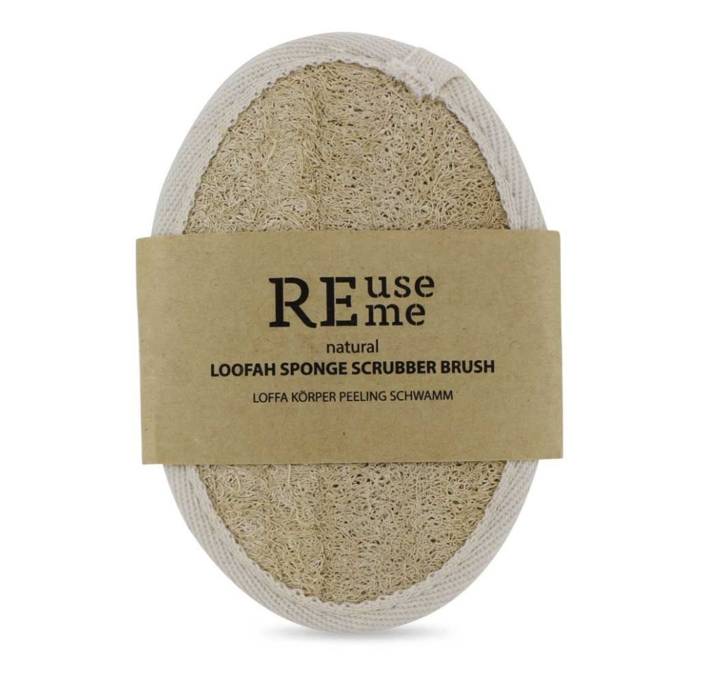REUSEME éponge à éplucher luffa