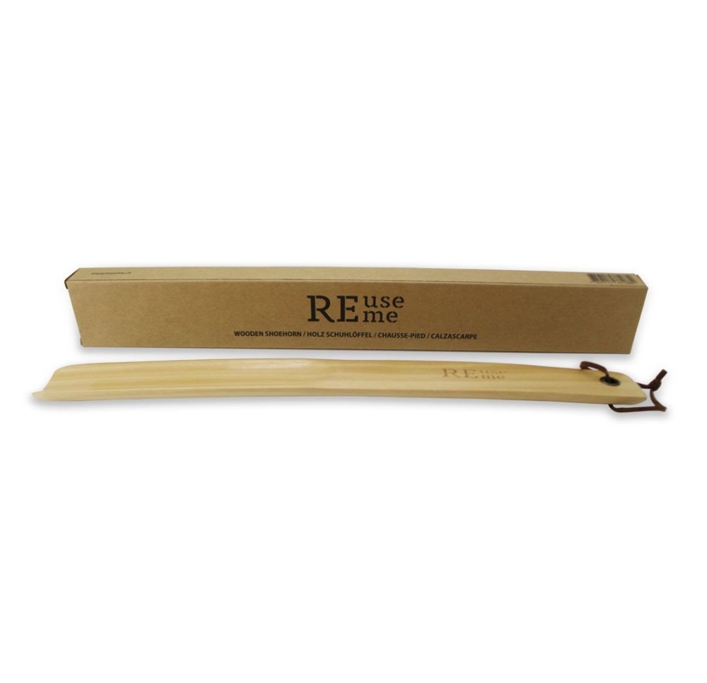 REUSEME corne de chaussure en bambou 30x3.5cm