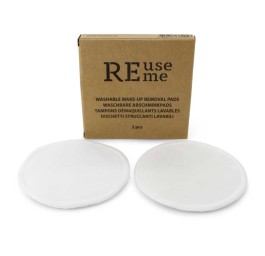 REUSEME tampons démaquillants en bambou 2 pce