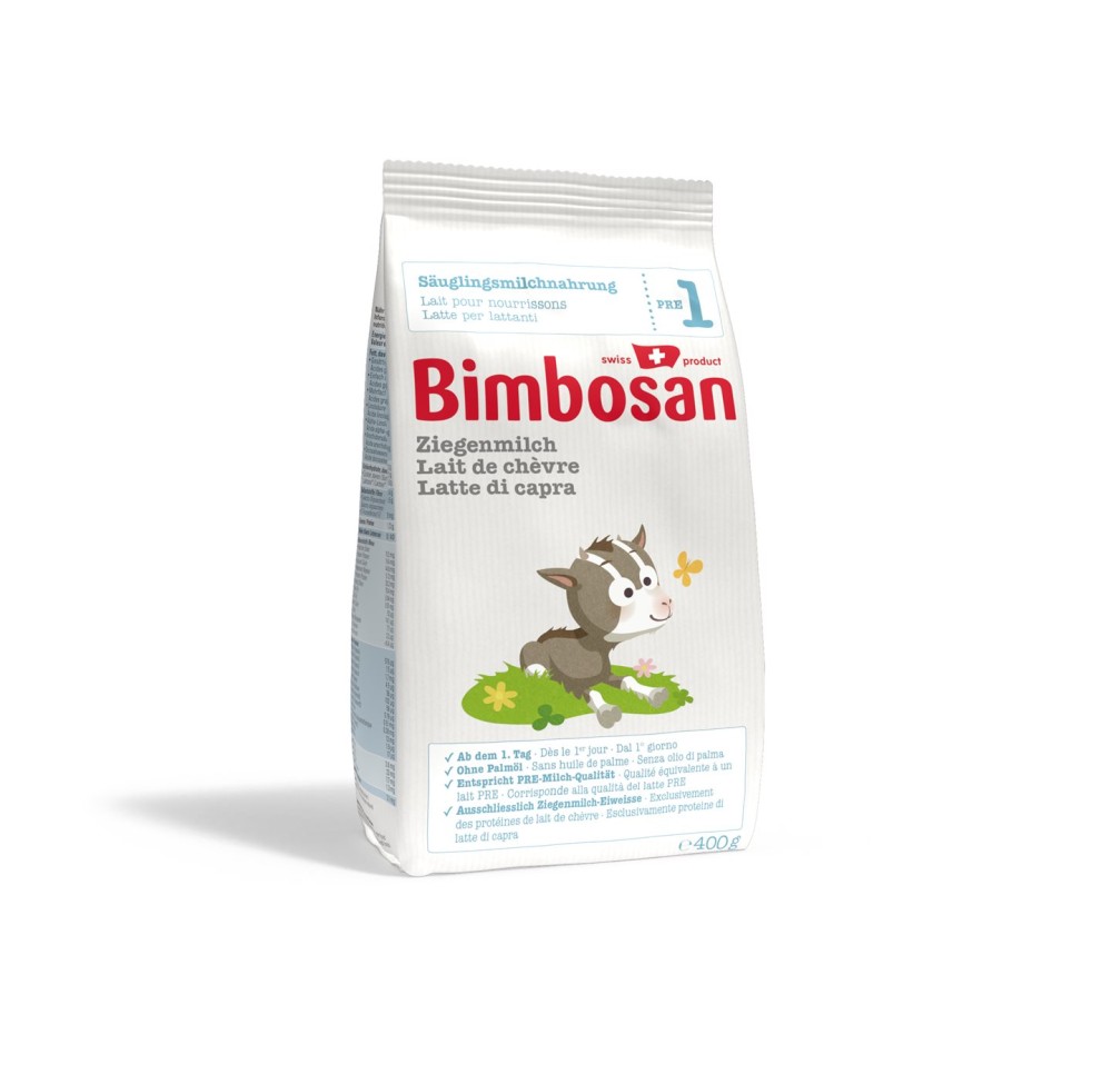 BIMBOSAN lait de chèvre 1 nourriss rech 400 g BIMBOSAN lait de chèvre 1 nourriss rech 400 g