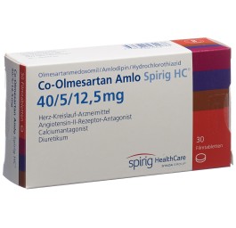 CO-OLMESARTAN AMLO Spirig HC 40/5/12.5mg 30 pce