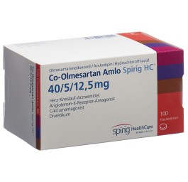 CO-OLMESARTAN AMLO Spirig HC 40/5/12.5mg 100 pce