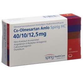 CO-OLMESARTAN AMLO Spirig HC 40/10/12.5mg 30 pce