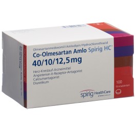 CO-OLMESARTAN AMLO Spirig HC 40/10/12.5mg 100 pce