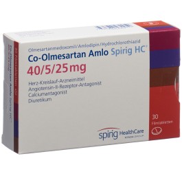 CO-OLMESARTAN AMLO Spirig HC 40/5/25mg 30 pce