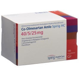 CO-OLMESARTAN AMLO Spirig HC 40/5/25mg 100 pce