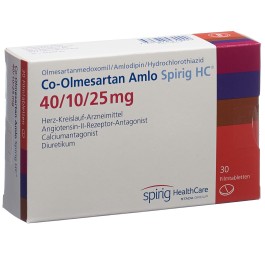 CO-OLMESARTAN AMLO Spirig HC 40/10/25mg 30 pce
