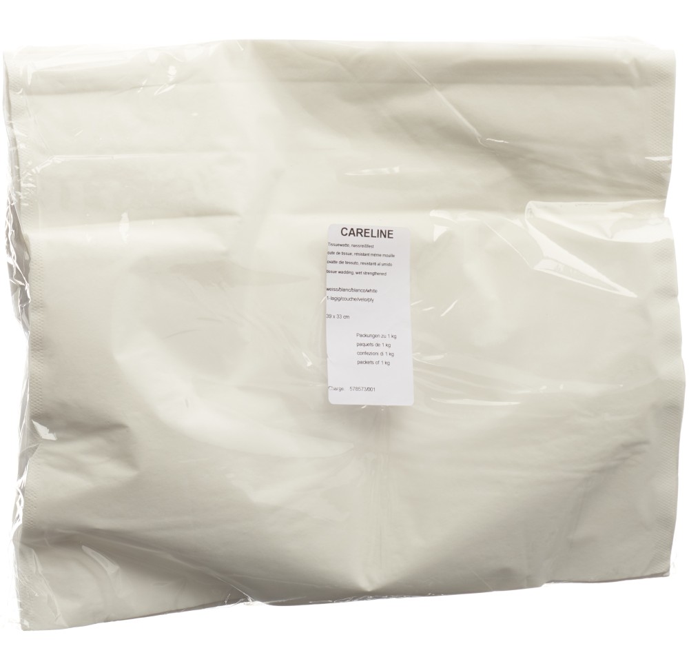 TELA CARELINE ouate tissue 33x39cm blanc 1 kg