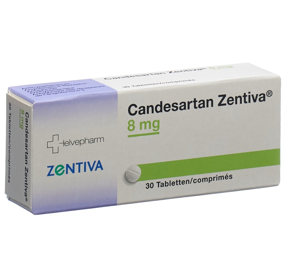 CANDESARTAN Zentiva cpr 8 mg 30 pce CANDESARTAN Zentiva cpr 8 mg 30 pce