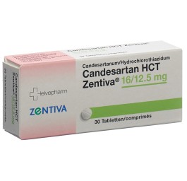 CANDESARTAN HCT Zentiva cpr 16/12.5 mg 30 pce