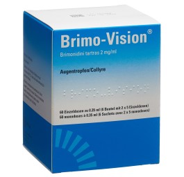 BRIMO-VISION gtt opht 2 mg/ml 60 monodos 0.35 ml