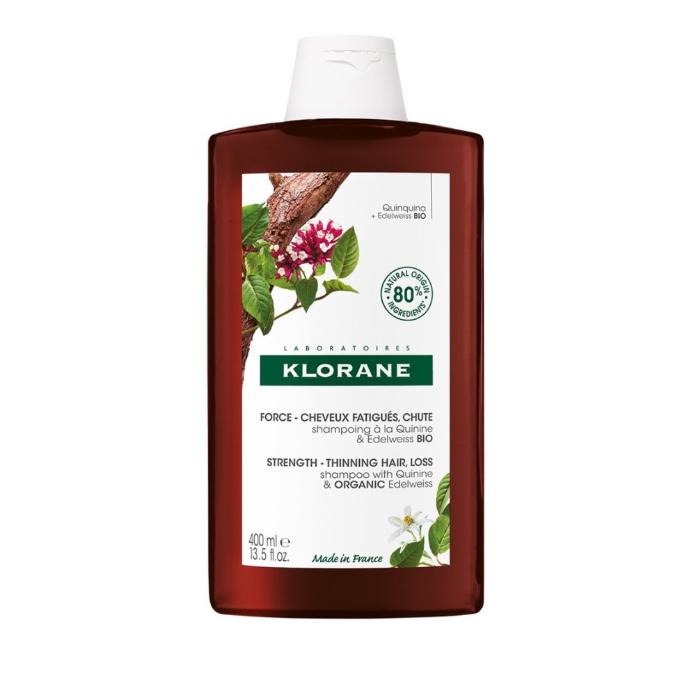 KLORANE Quinine Edelweiss shampooing 400 ml KLORANE Quinine Edelweiss shampooing 400 ml