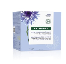 KLORANE Bleuet patchs contour yeux 7 x 2 pce