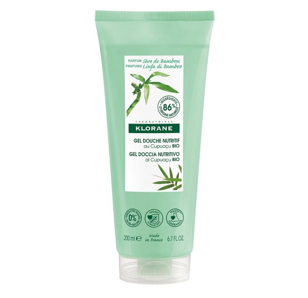 KLORANE Gel douche Sève de Bambou 200 ml