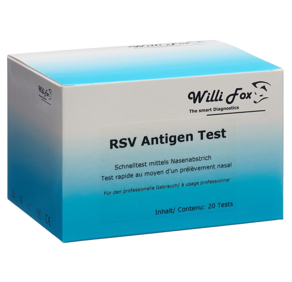 WILLI FOX VRS antigène test rapide 20 pce
