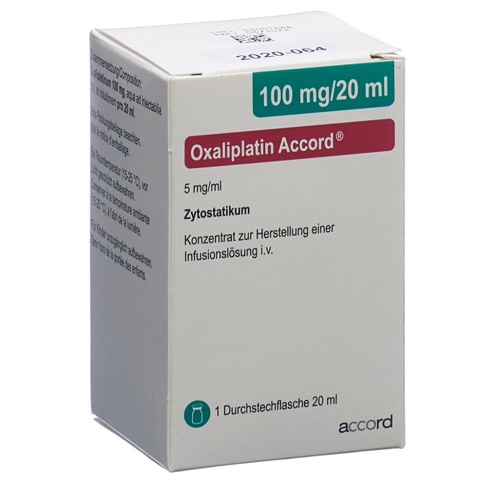 OXALIPLATIN Accord conc perf 100 mg/20ml (nouv) OXALIPLATIN Accord conc perf 100 mg/20ml (nouv)