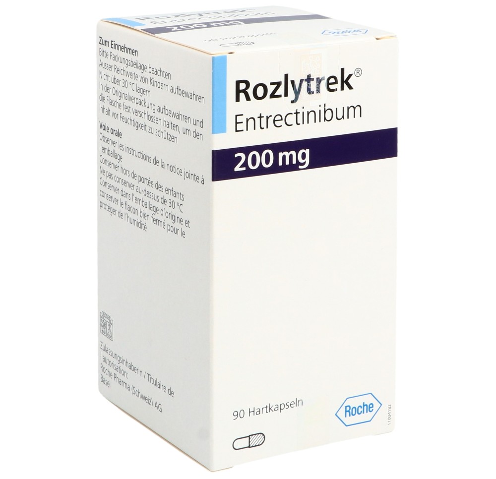 ROZLYTREK caps 200 mg bte 90 pce ROZLYTREK caps 200 mg bte 90 pce