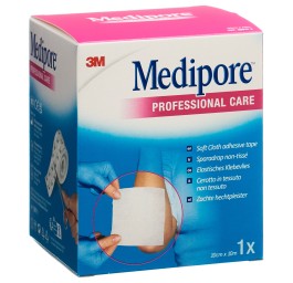 3M MEDIPORE sparadrap 10cmx10m liner rouleau