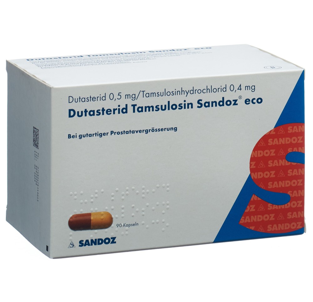 DUTASTERID Tamsulosin Sandoz eco 0.5/0.4mg 90 pce