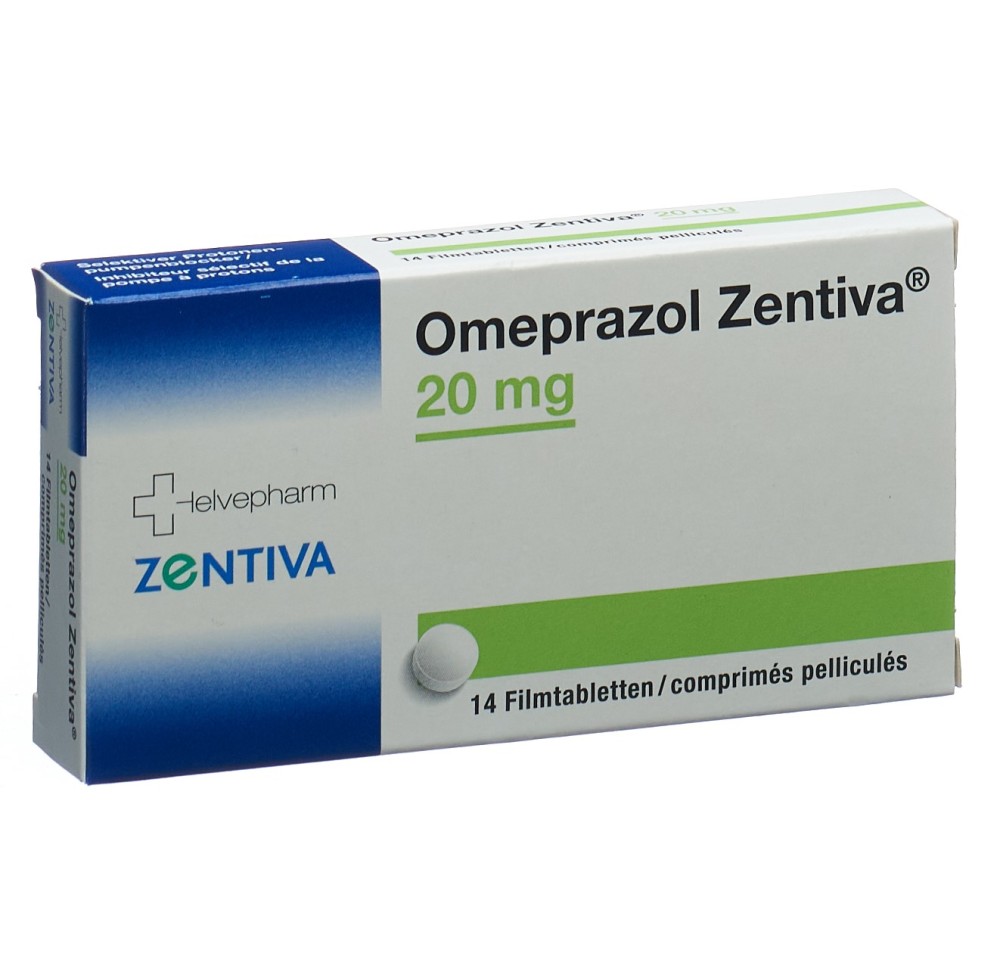 OMEPRAZOL Zentiva cpr pell 20 mg 14 pce OMEPRAZOL Zentiva cpr pell 20 mg 14 pce