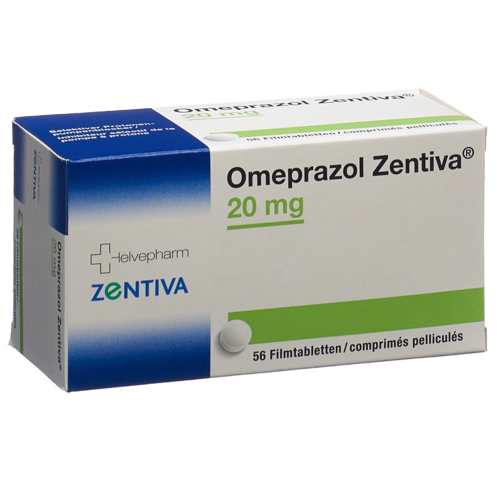 OMEPRAZOL Zentiva cpr pell 20 mg 56 pce OMEPRAZOL Zentiva cpr pell 20 mg 56 pce