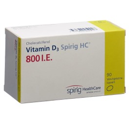 VITAMIN D3 Spirig HC caps moll 800 UI 90 pce