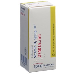 VITAMIN D3 Spirig HC 2740 UI/ml sol huil fl 25 ml
