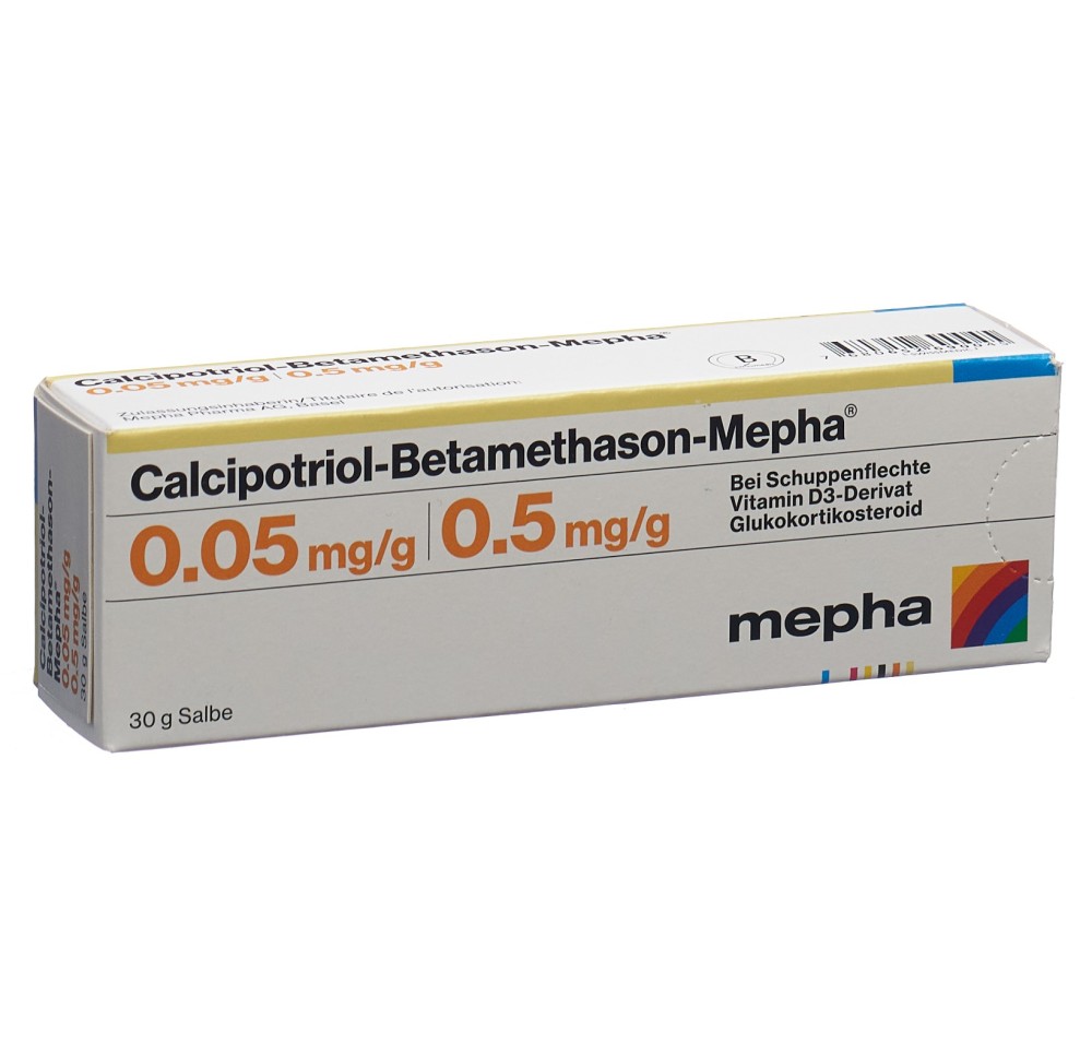 CALCIPOTRIOL Betamethason Mepha ong tb 30 g
