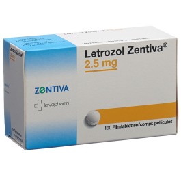 LETROZOL Zentiva cpr pell 2.5 mg 100 pce