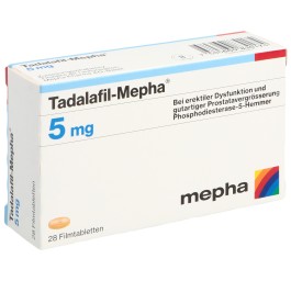 TADALAFIL Mepha cpr pell 5 mg 28 pce