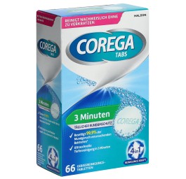 COREGA 3Min Cleanser tabs 66 pce