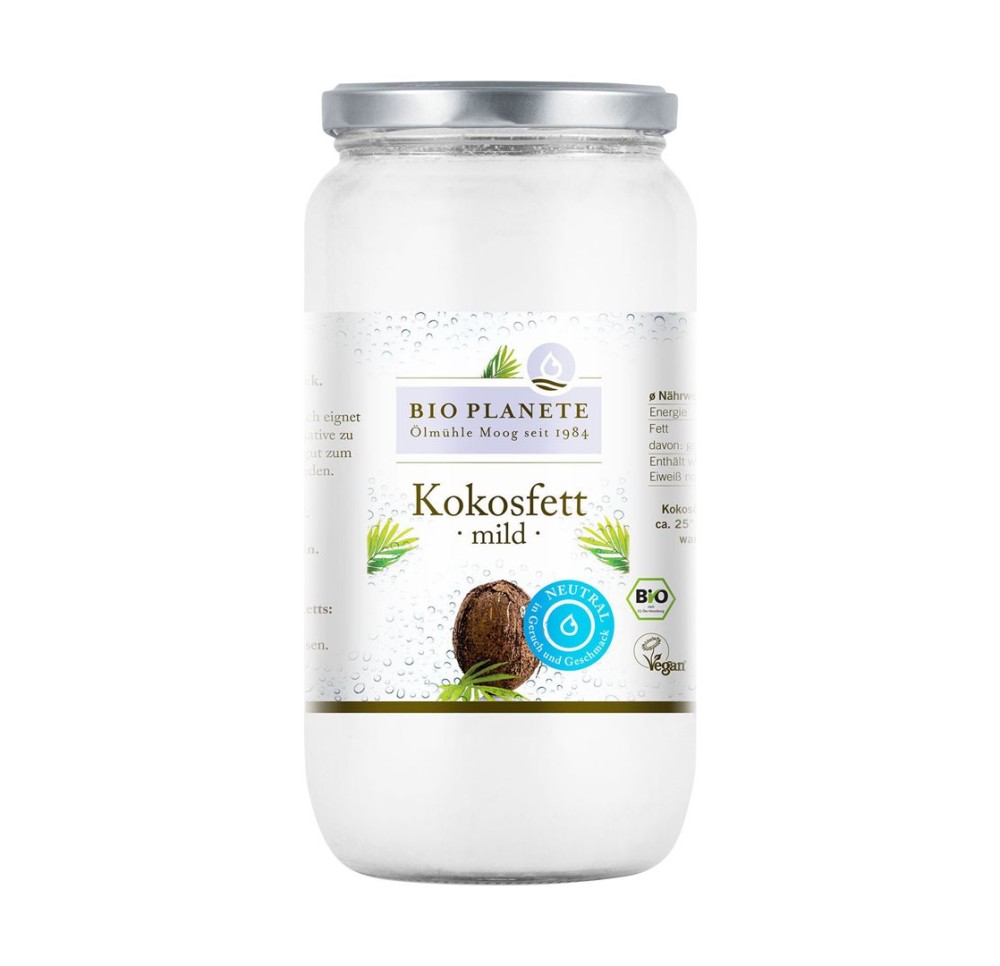 BIO PLANETE graisse noix coco douce nouv fl 950 ml