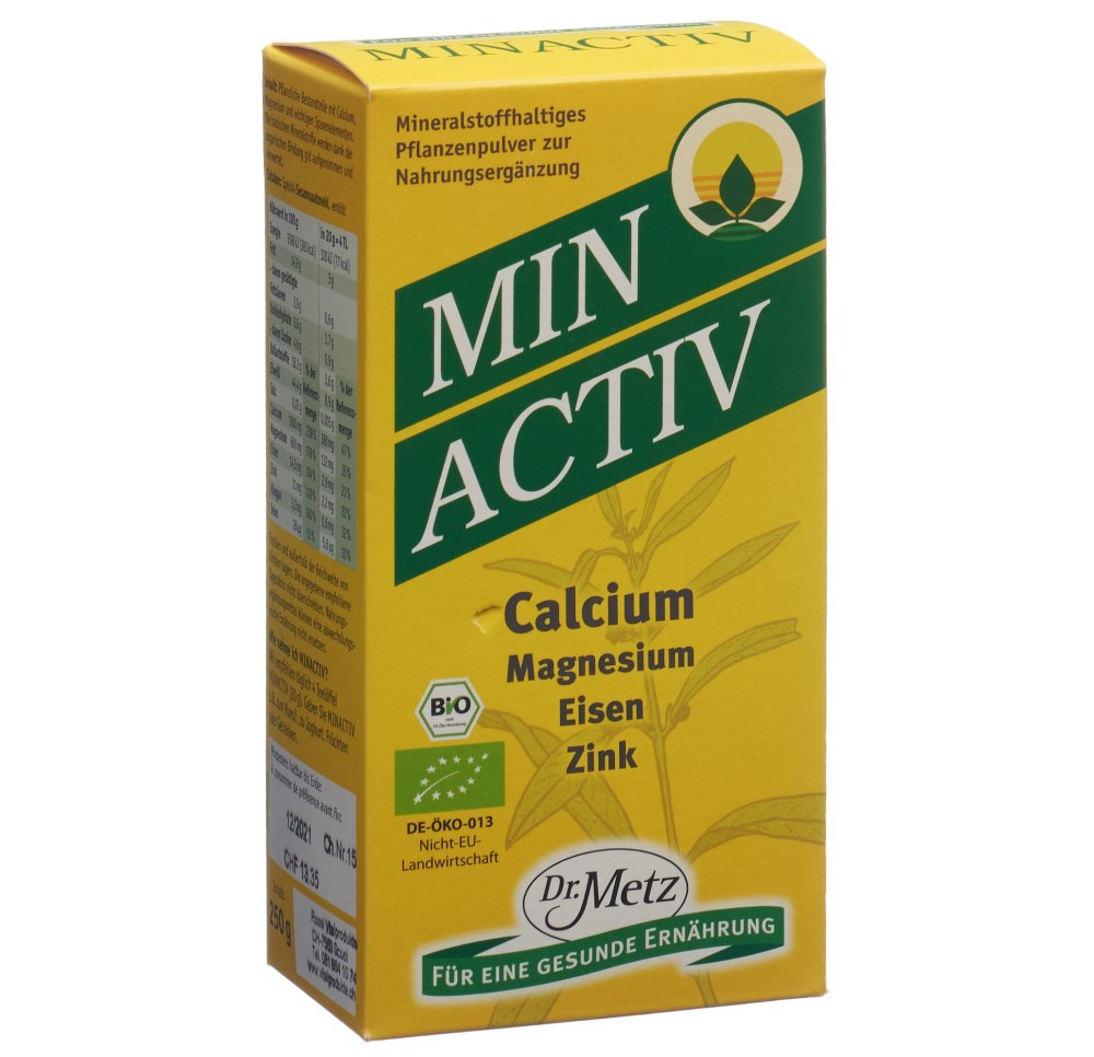 DR. METZ Minactiv bio 250 g DR. METZ Minactiv bio 250 g