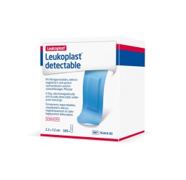 LEUKOPLAST Detectable 2.2x7.2cm 100 pce