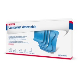 LEUKOPLAST Detectable avec 5 dimensions 95 pce