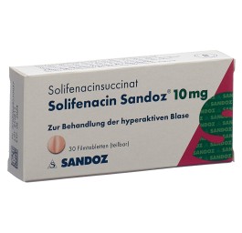 SOLIFENACINE Sandoz cpr pell 10 mg 30 pce
