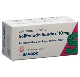 SOLIFENACINE Sandoz cpr pell 10 mg 90 pce