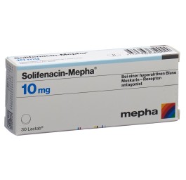 SOLIFENACIN Mepha cpr pell 10 mg 30 pce