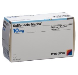 SOLIFENACIN Mepha cpr pell 10 mg 90 pce