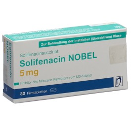 SOLIFENACIN NOBEL cpr pell 5 mg 30 pce