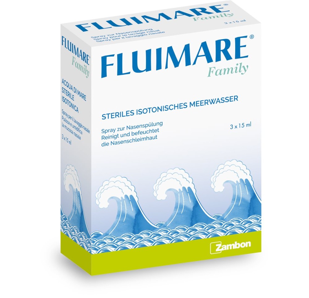 FLUIMARE spray nasal Family 3 fl 15 ml