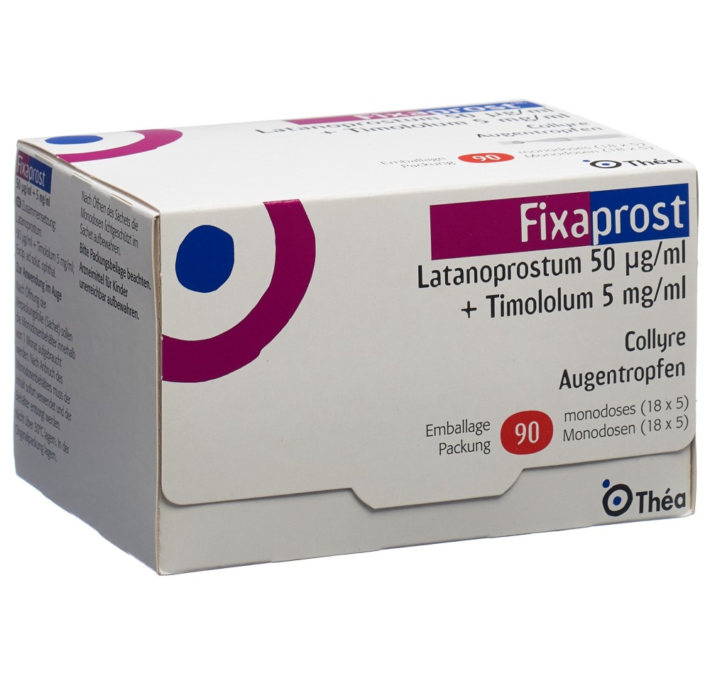 FIXAPROST gtt opht (monodoses) 90 monodos 0.2 ml FIXAPROST gtt opht (monodoses) 90 monodos 0.2 ml