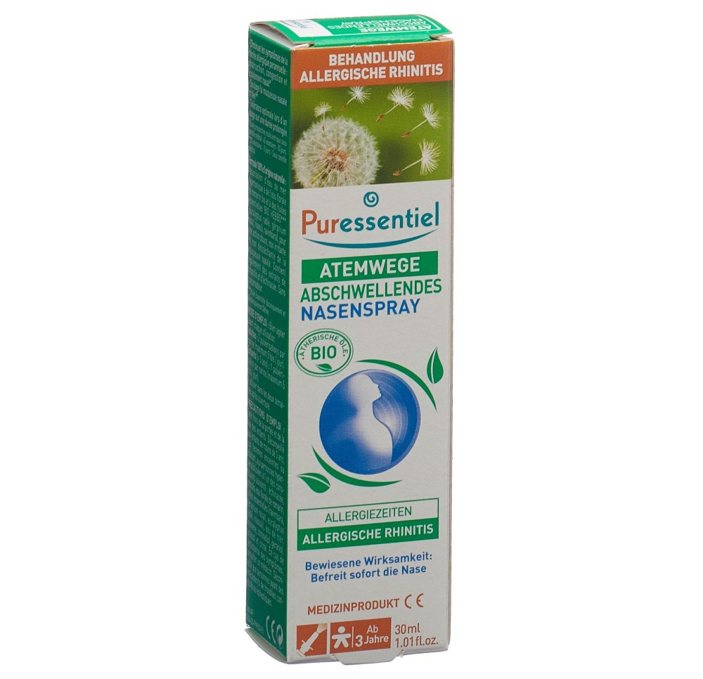 PURESSENTIEL spray nasal décong respi 30 ml