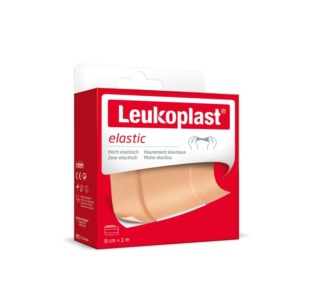 LEUKOPLAST elastic 8cmx1m rouleau