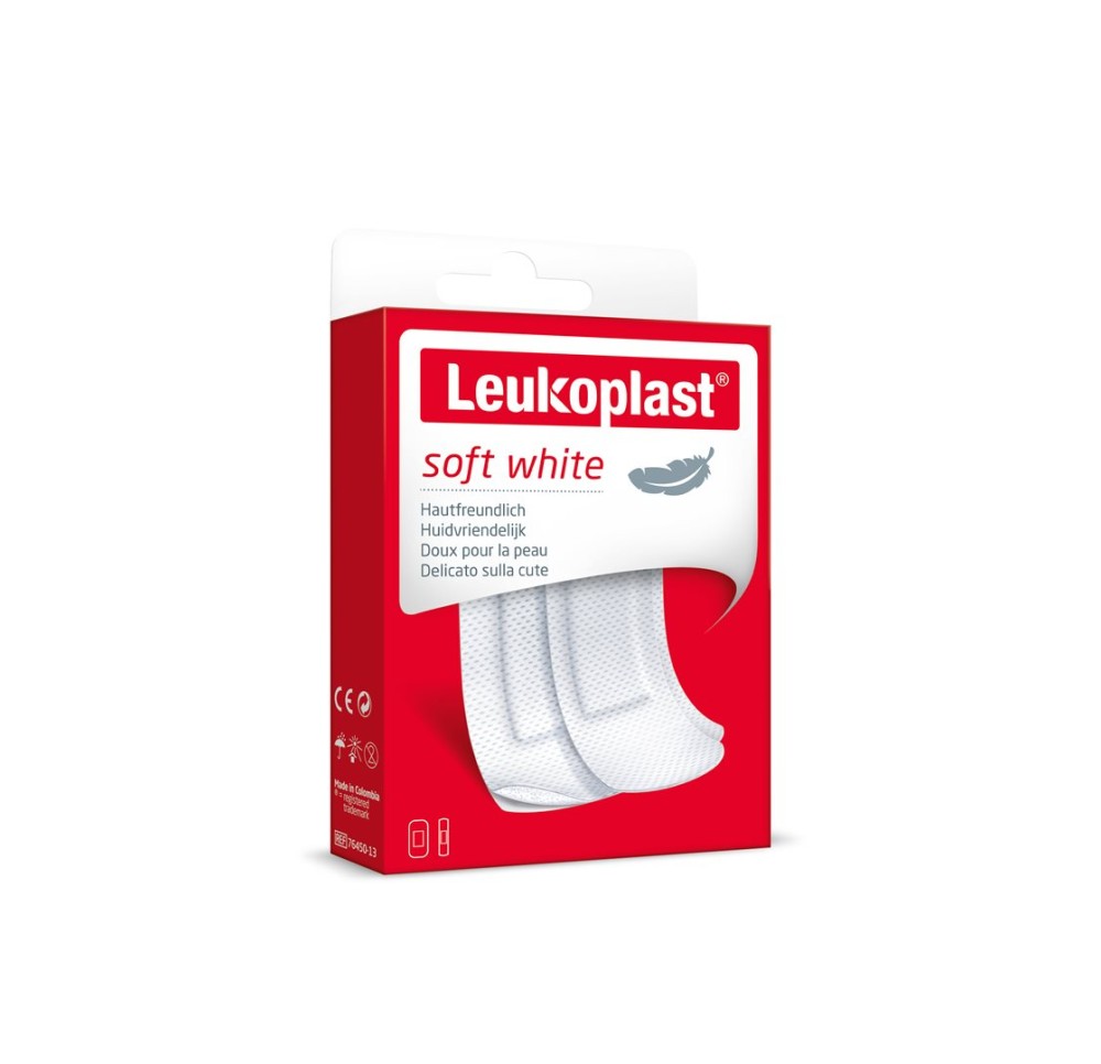 LEUKOPLAST soft white 2 tailles 20 pce