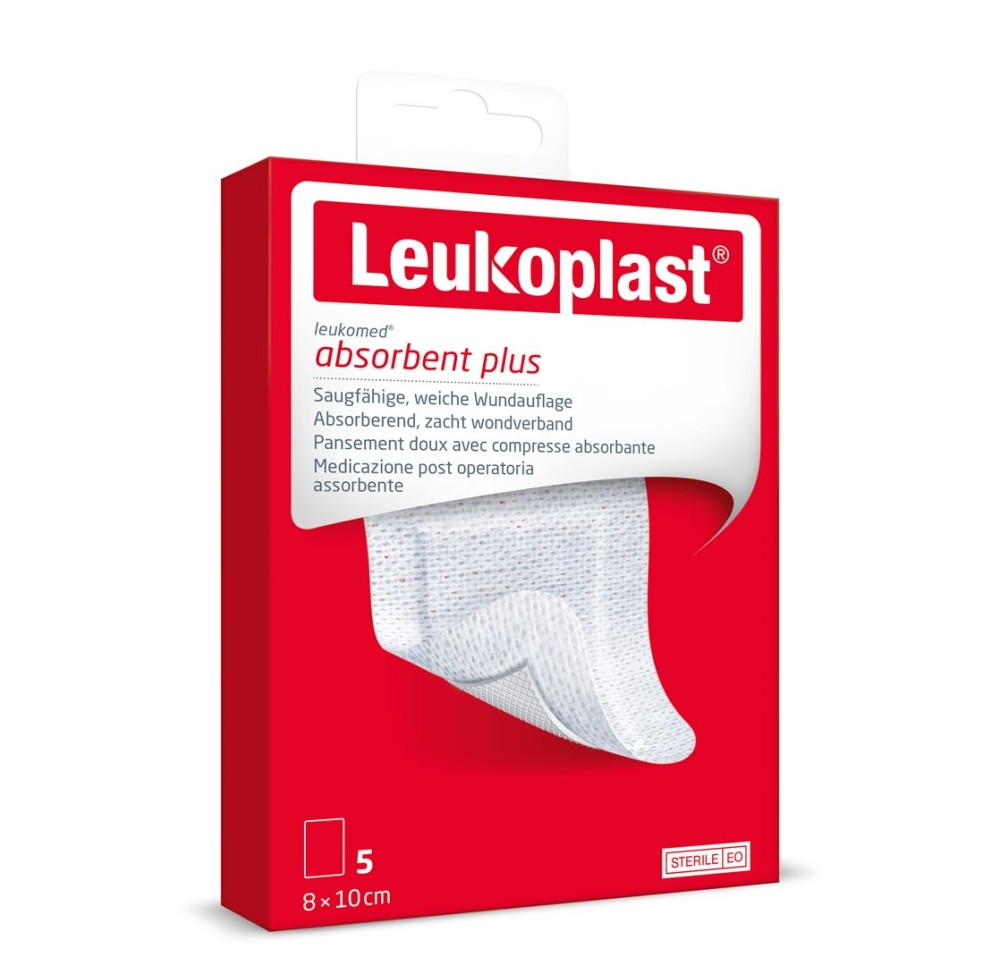 LEUKOPLAST Leukomed 8x10cm stérile 5 pce