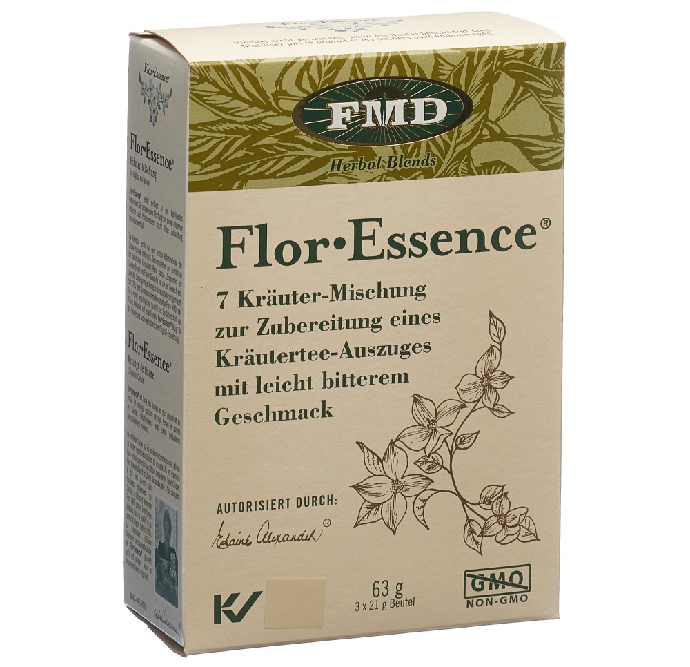 FMD Flor-Essence thé aux herbes 3 sach 21 g FMD Flor-Essence thé aux herbes 3 sach 21 g