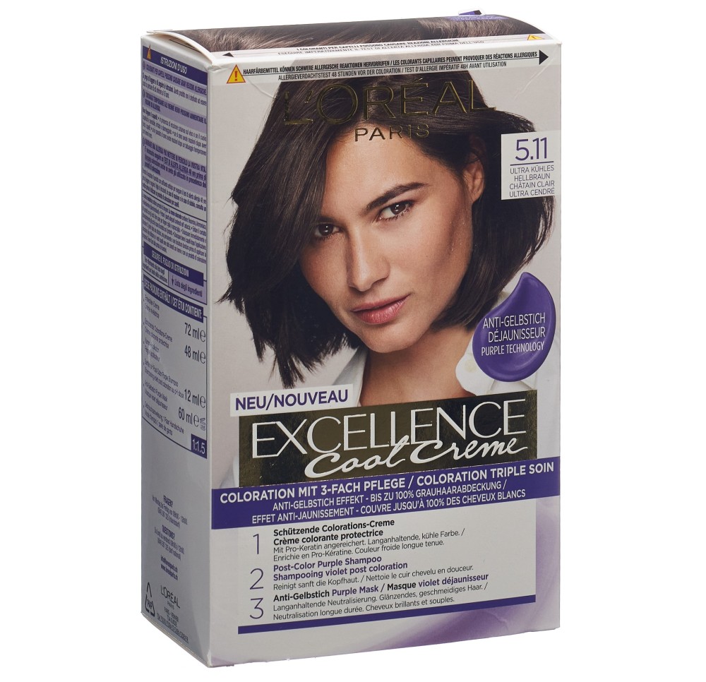 EXCELLENCE Cool Crème 5.11 Chât Clair Ult Cendr
